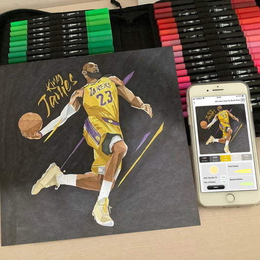 Alcohol based markers are designed to be the most innovative and versatile drawing markers in the world.